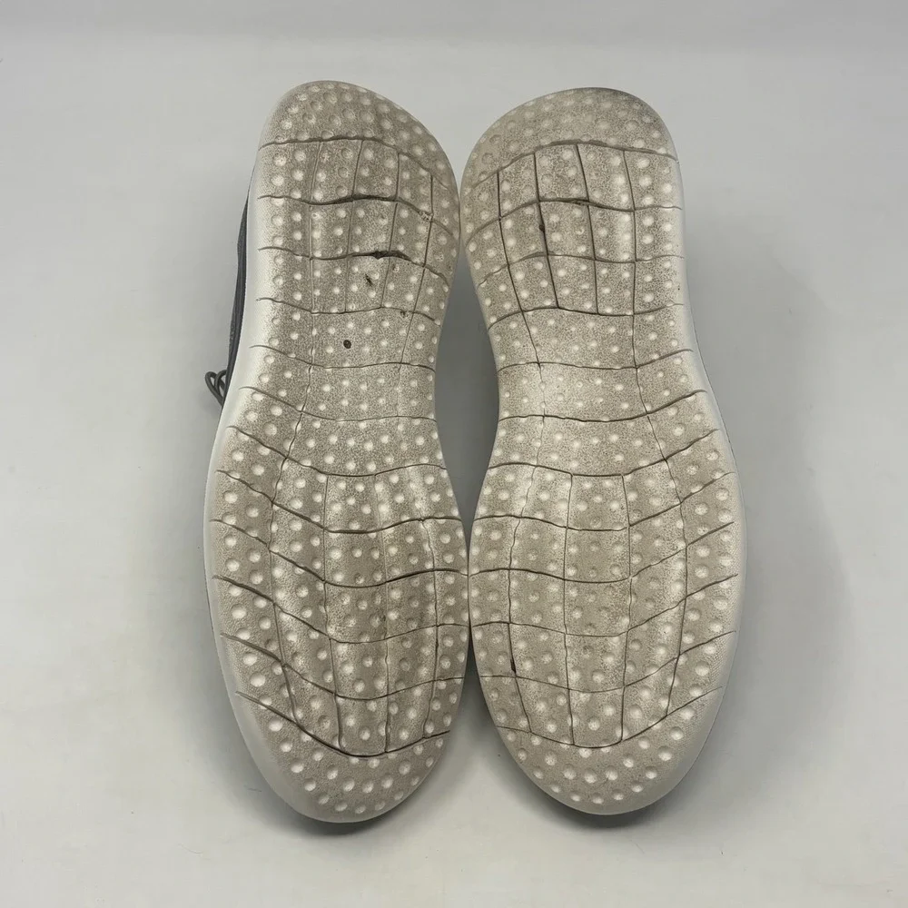 Kenneth Cole Brent Flex Wingtip Oxford‎ Shoes Mens 9.5 Gray Knit Flex System RF